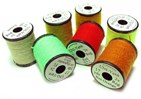 Пряжа тонкая на бобинках UNI-Yarn 17yds