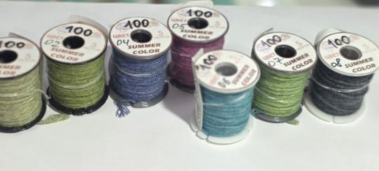 Пряжа SibNymph Summer Color Летние цвета 5m