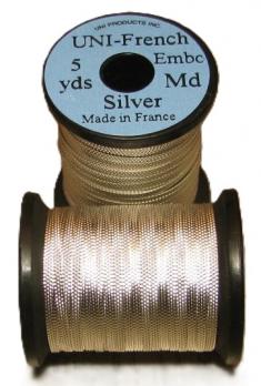 Tисненный люрекс UNI French EMBO 5 yds Sm