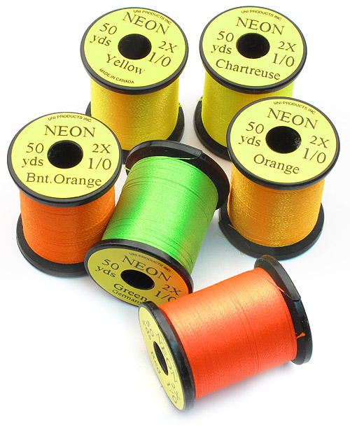 Супер-яркая нить UNI-Neon  2X 50 yds