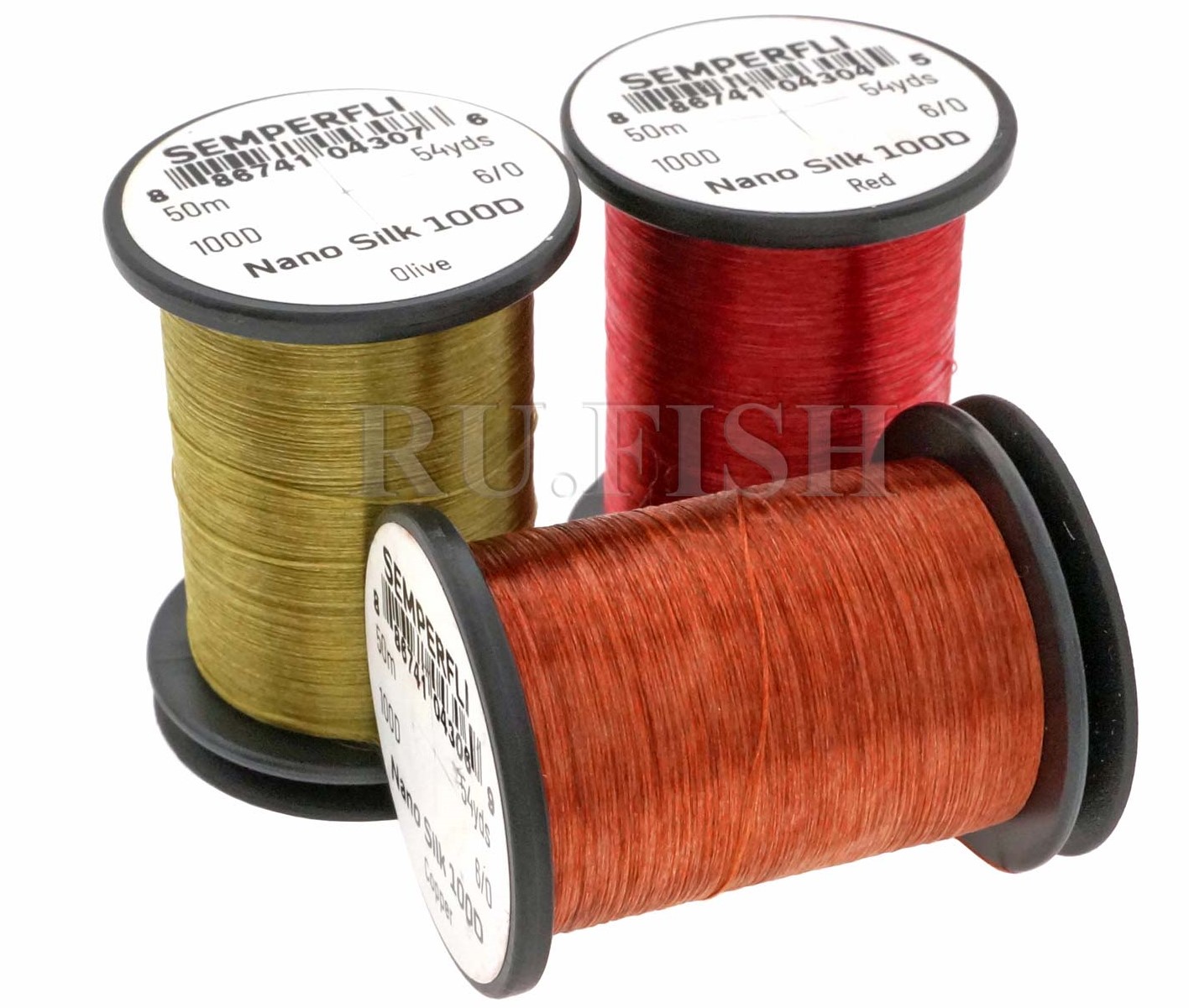 Шелк Semperfli Nano Silk 100D 6/0 50m