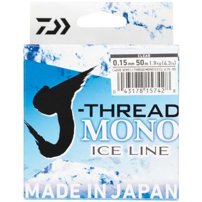 Леска Daiwa J-Thread Mono Ice Line Clear монофильная 50m