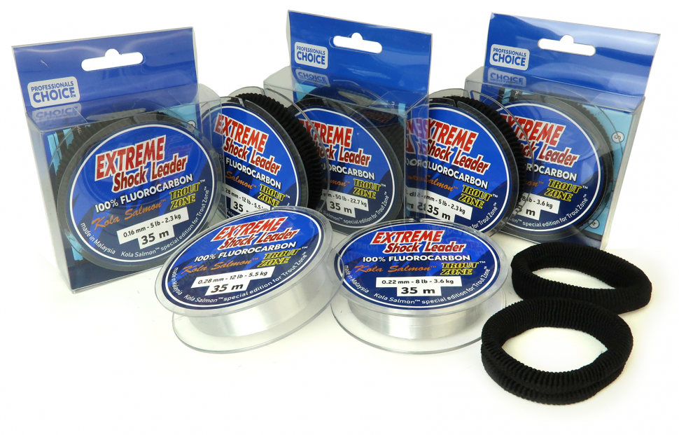 Леска KOLA SALMON EXTREME SHOCK LEADER Флюорокарбон 35 m 