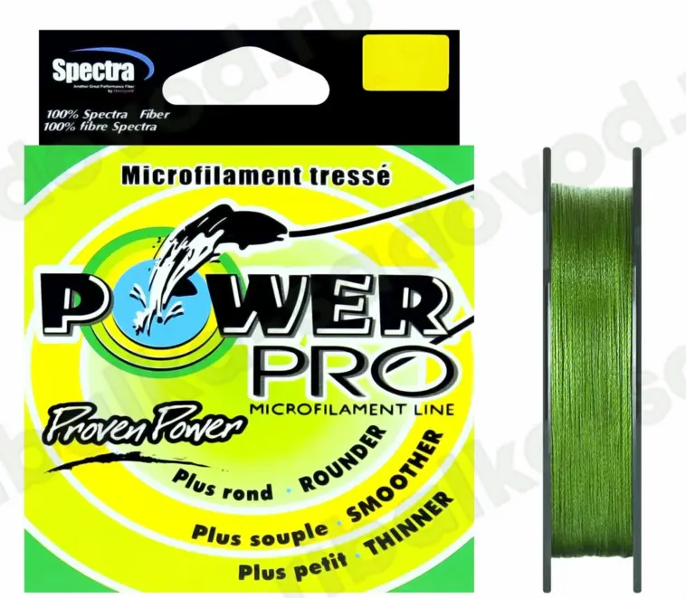 Плетеный шнур Power Pro microfilament Line 100m Плетеный шнур Power Pro microfilament Line 100m