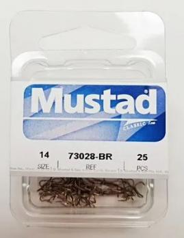 Тройник Mustad 73028BR (25 шт)