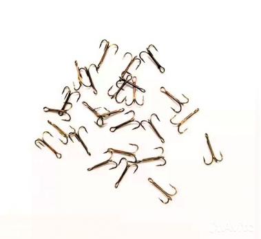 Тройник Mustad 73028BR (25 шт)