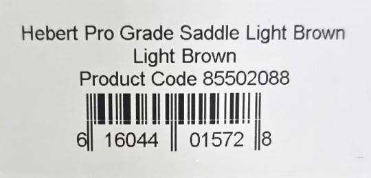 WHITING Петушиное седло Hebert Pro Grade Saddle Light Brown (№14-18)