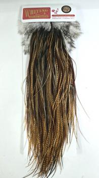 WHITING Петушиное седло Bronze Saddle Barred Dark Ginger (№12-16)