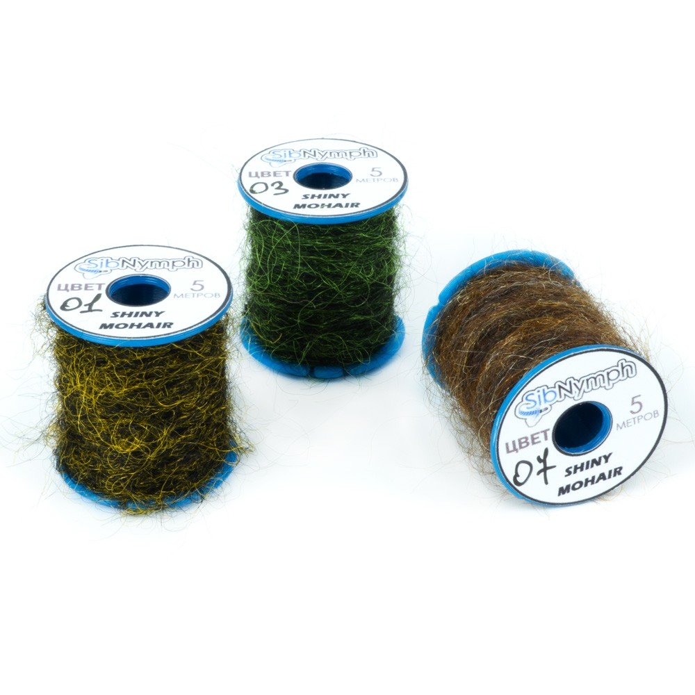 Пряжа SibNymph SHINY Mohair 5m