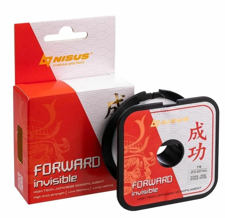 Леска Nisus FORWARD Invisible Nylon 100m