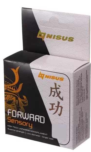 Леска Nisus FORWARD Sensory Nylon Transparent Nisus 100m