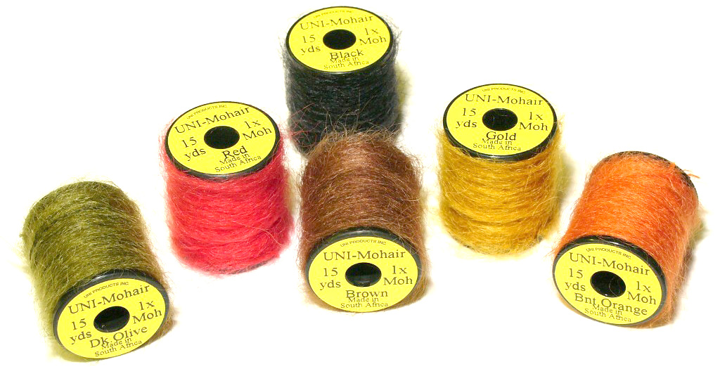 Пряжа на бобинках UNI-Mohair 15 yds 1X  
