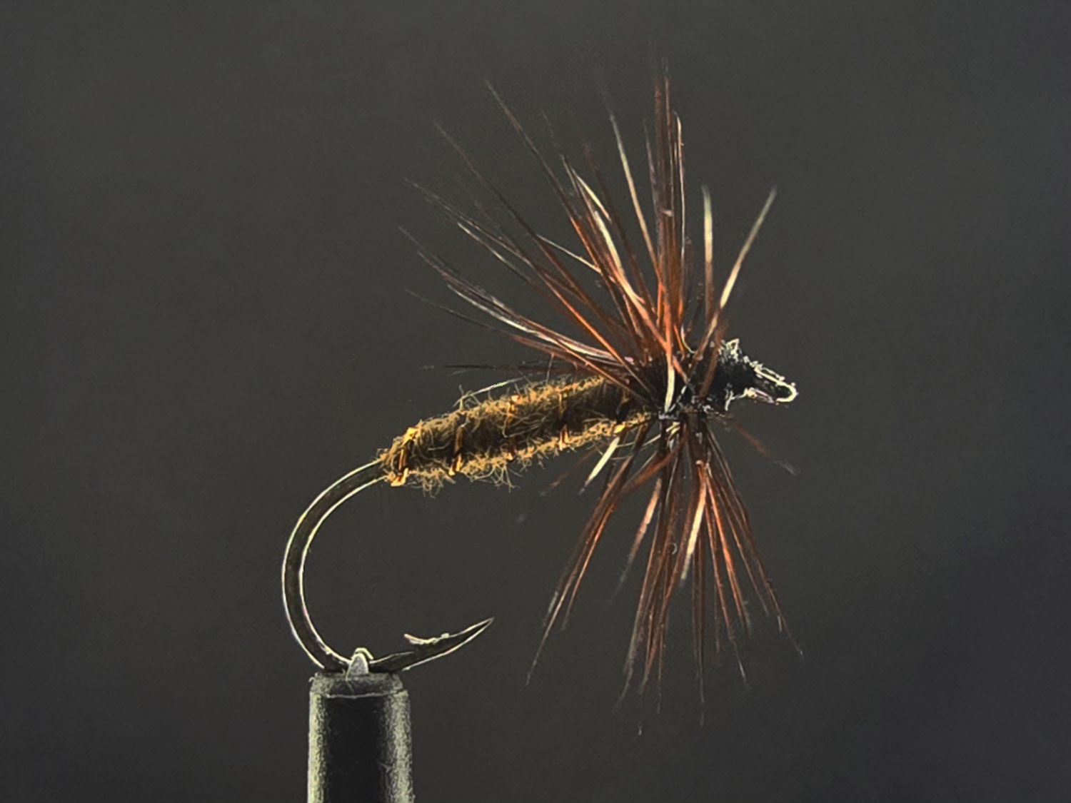 Мушка на одинарном крючке 10